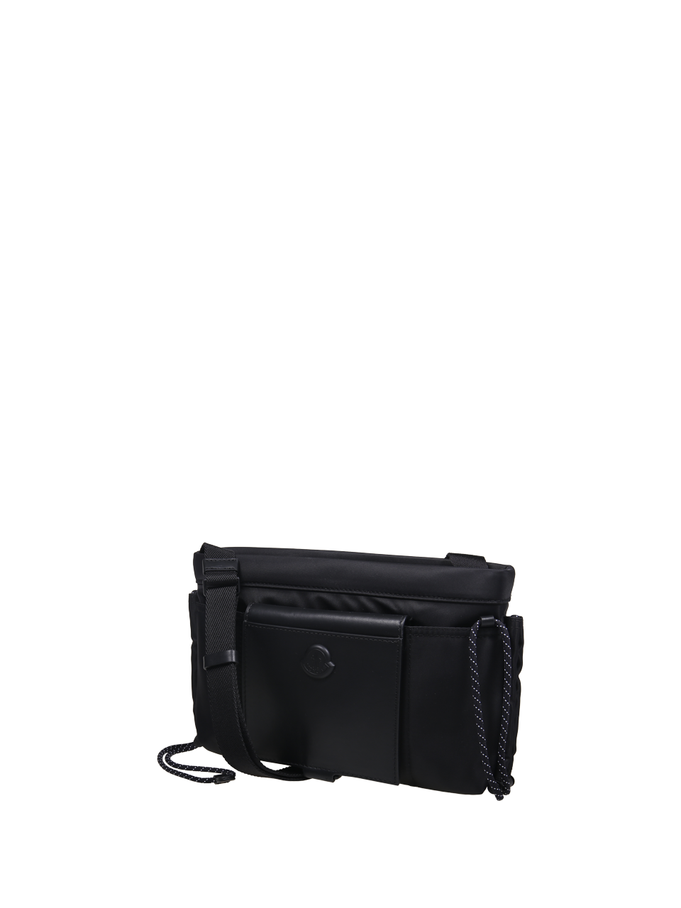 MEN MONCLER BLACK POLYAMIDE KENTON CROSS BODY BAG