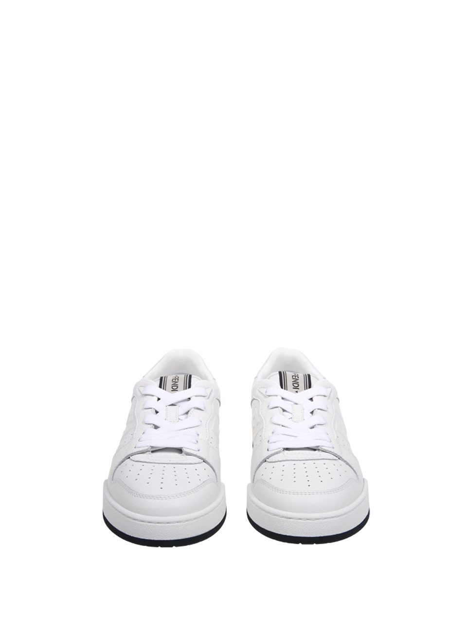 MEN FENDI WHITE LEATHER MATCH SNEAKER