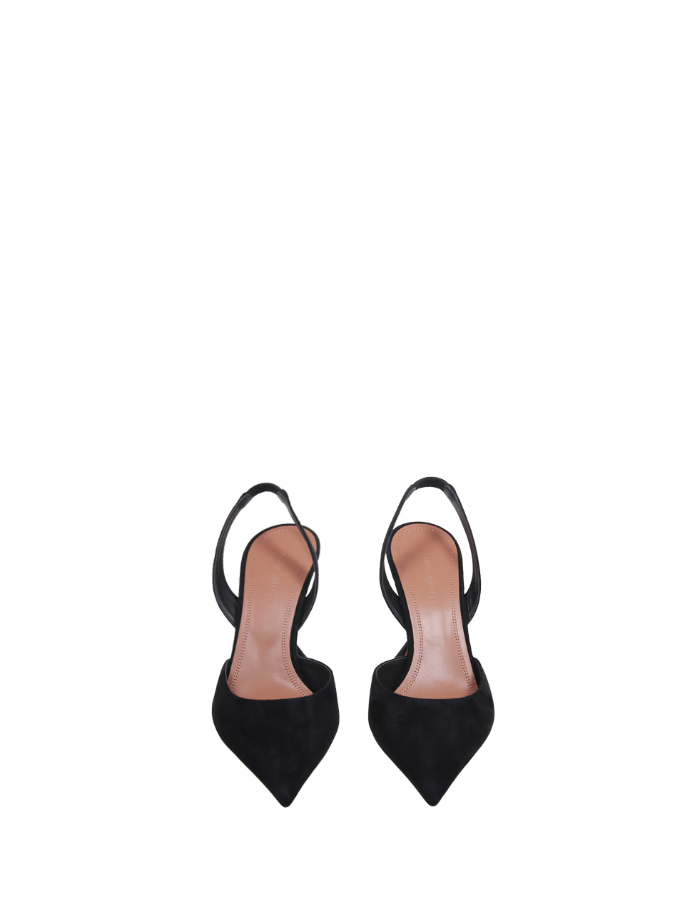 WOMAN AMINA MUADDI BLACK LEATHER HOLLI SLING 95