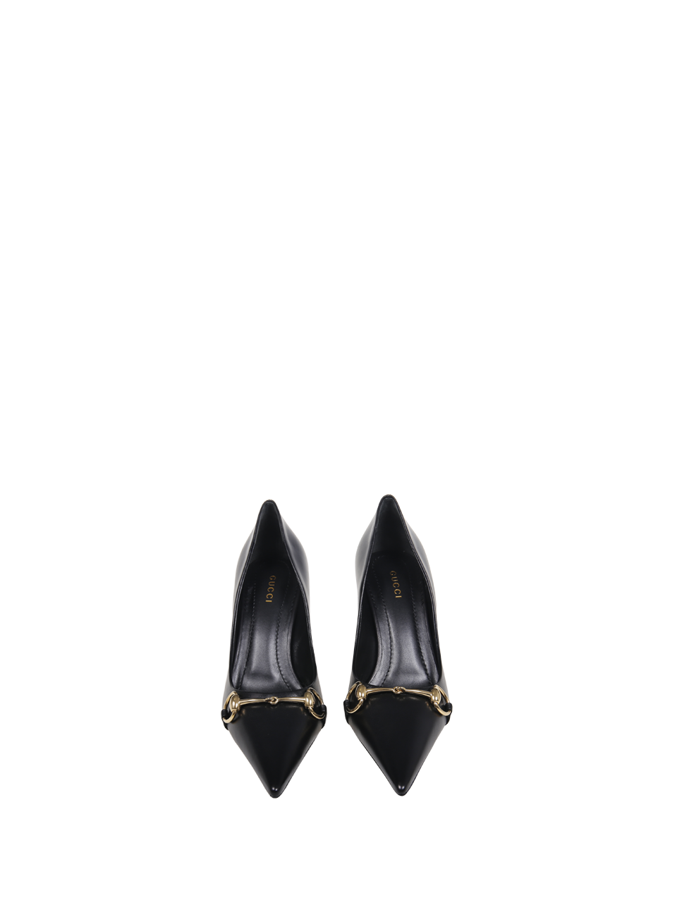 WOMAN GUCCI BLACK LEATHER DONNA PUMP