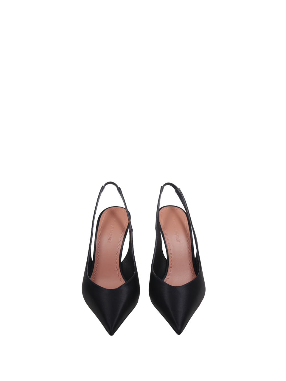 WOMAN AMINA MUADDI BLACK SATIN ANOK SLING 105 
