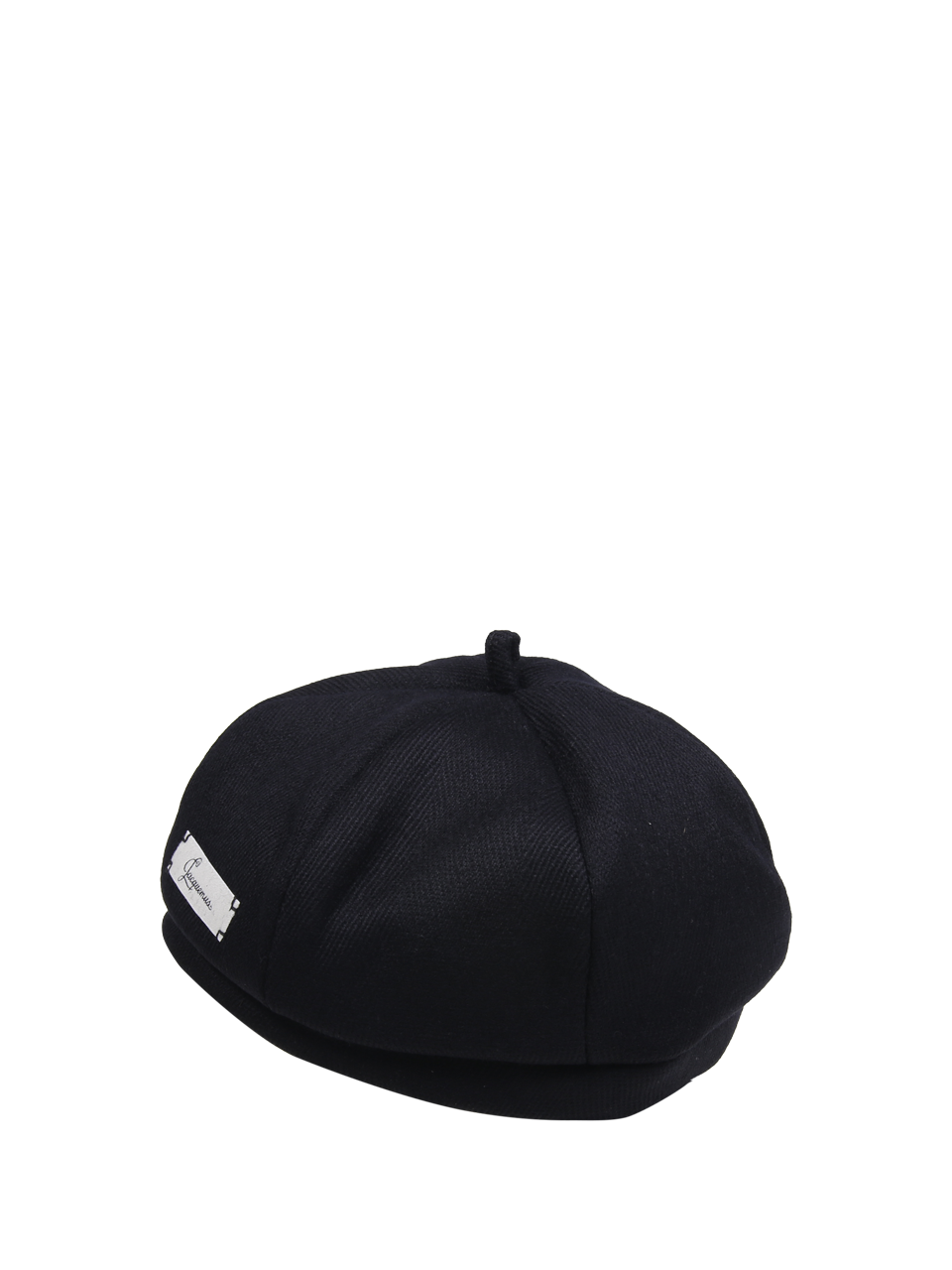 WOMAN JACQUEMUS DARK BLUE VIRGIN WOOL LE BERET CAVALLO HAT