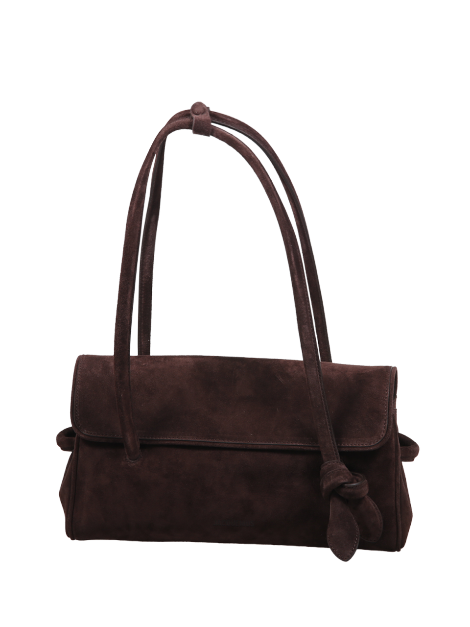 WOMAN JACQUEMUS BROWN LEATHER LE TURISMO LONG BAG