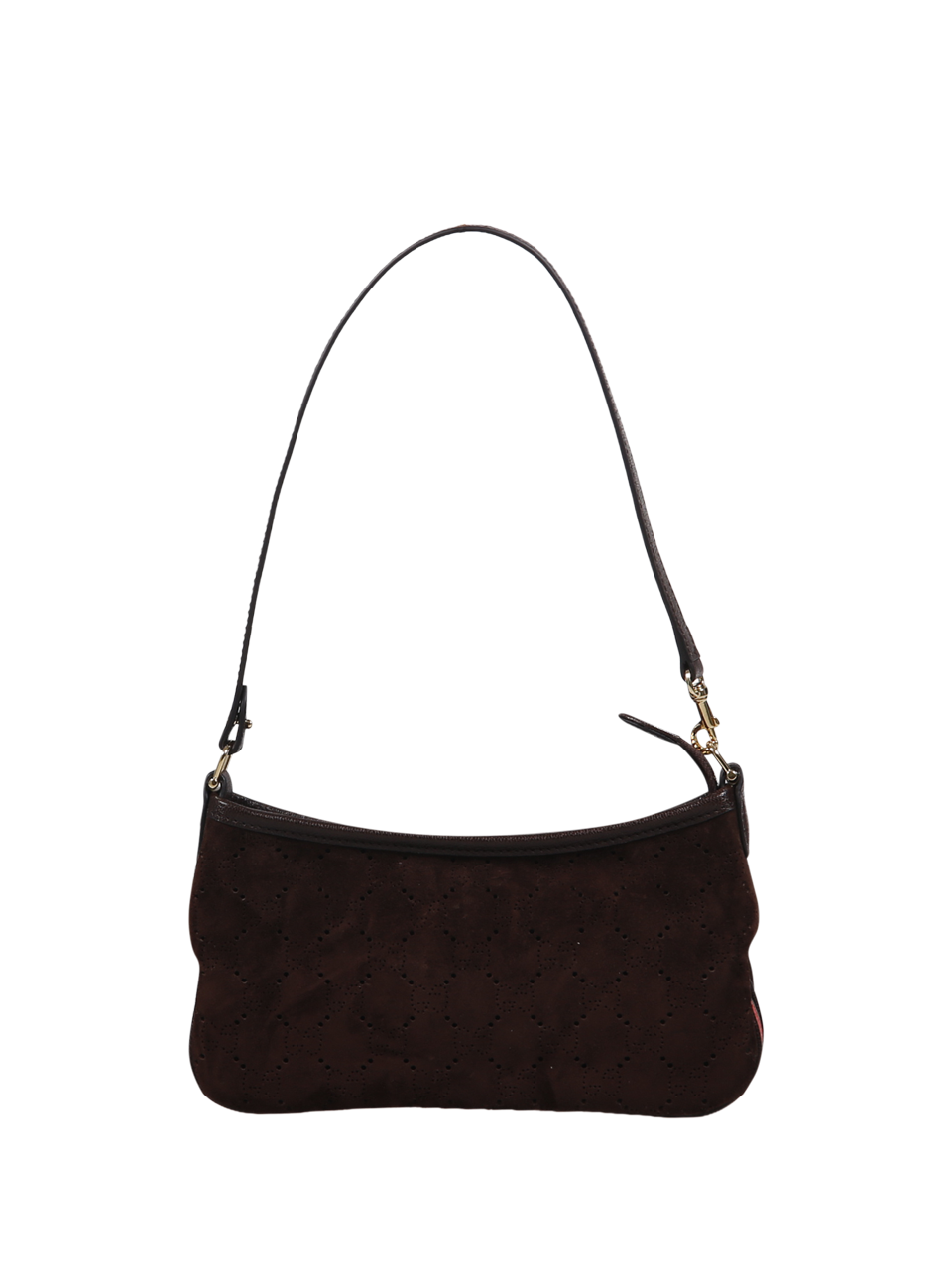 WOMAN GUCCI BROWN LEATHER MINI BAG