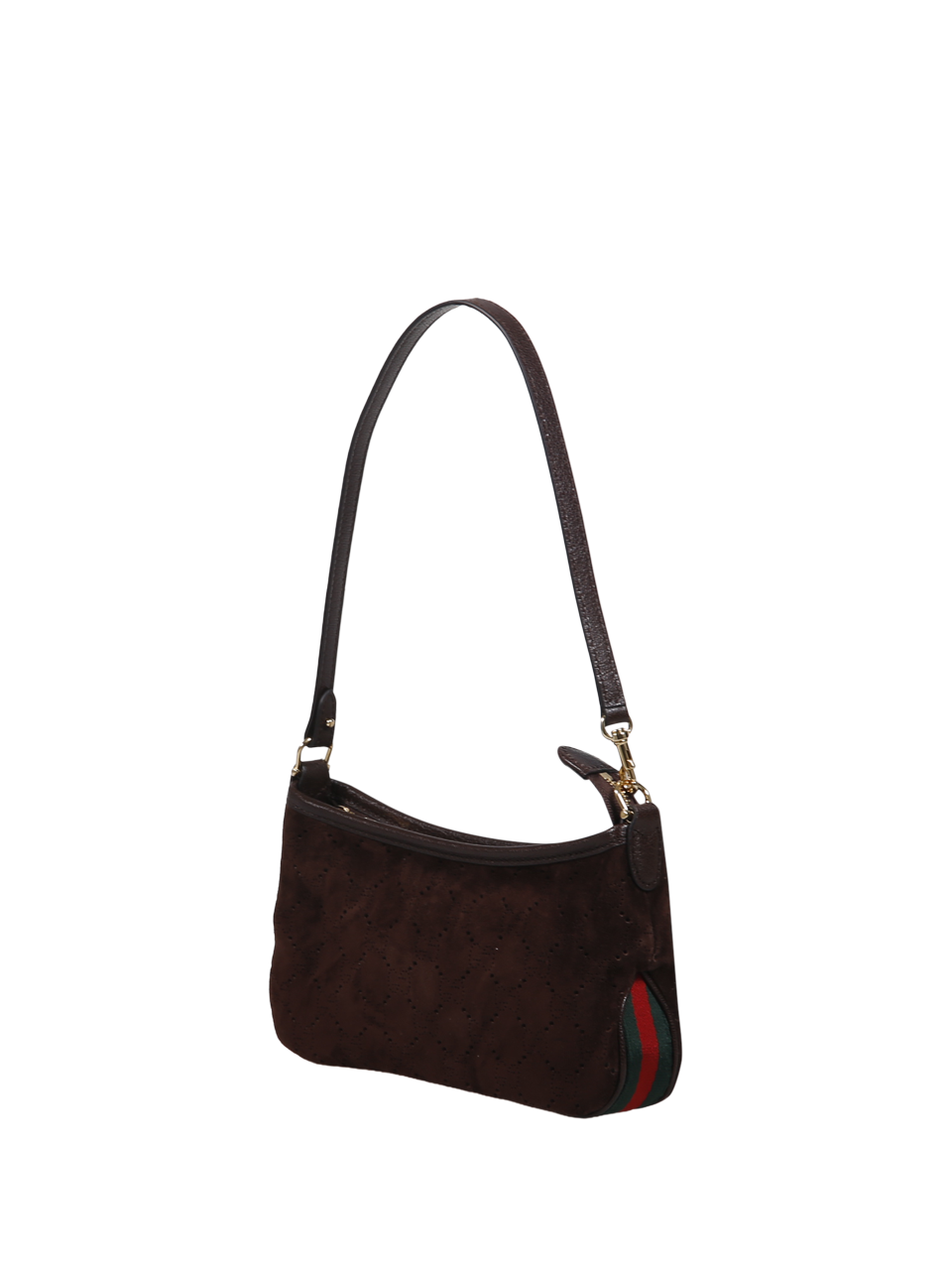 WOMAN GUCCI BROWN LEATHER MINI BAG