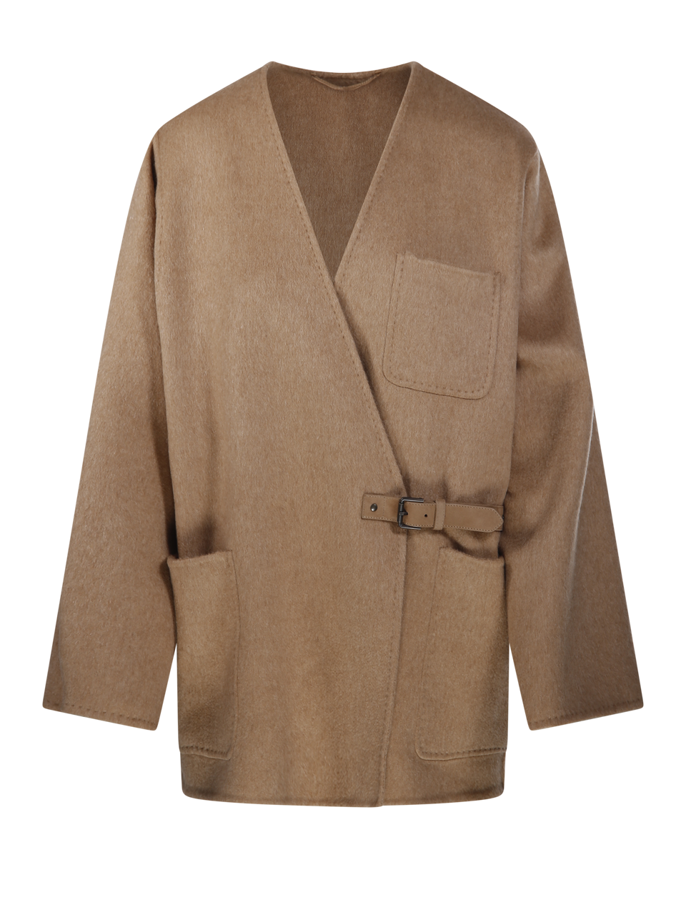 WOMAN MAXMARA BEIGE CAMEL LINCE JACKET