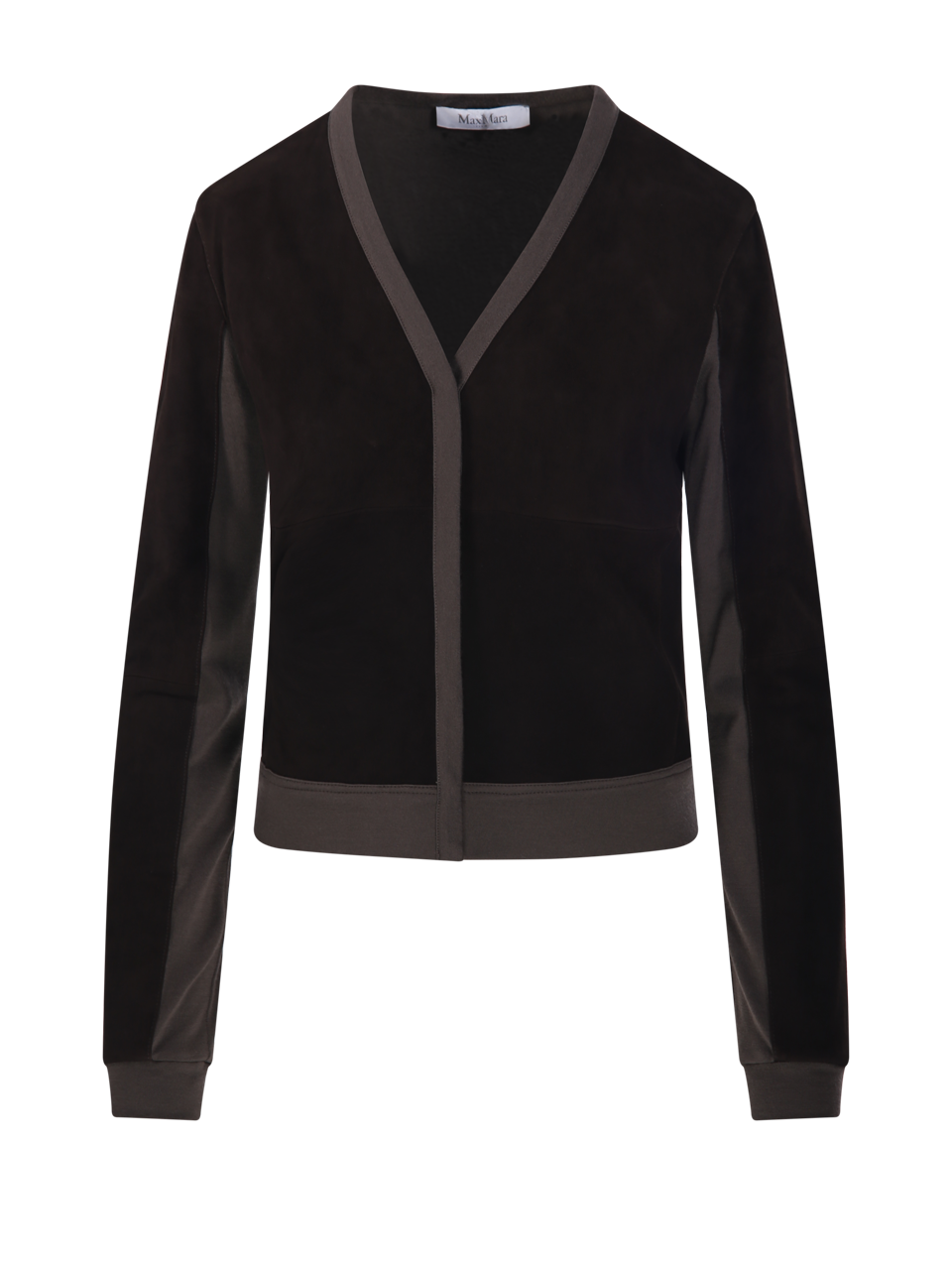 WOMAN MAXMARA BROWN VIRGIN WOOL OZIOSO JACKET