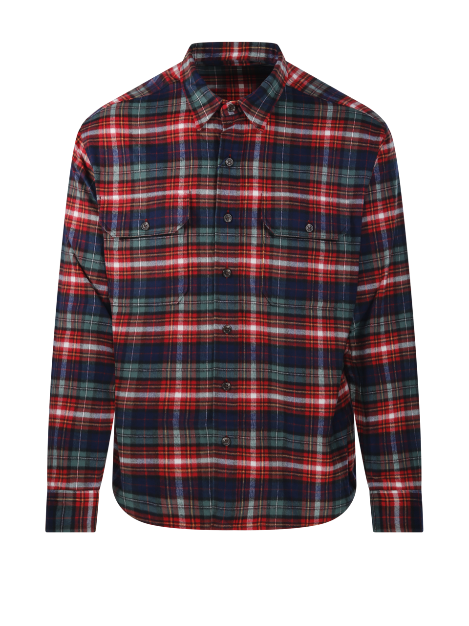 MEN RALPH LAUREN BLUE COTTON SHIRT
