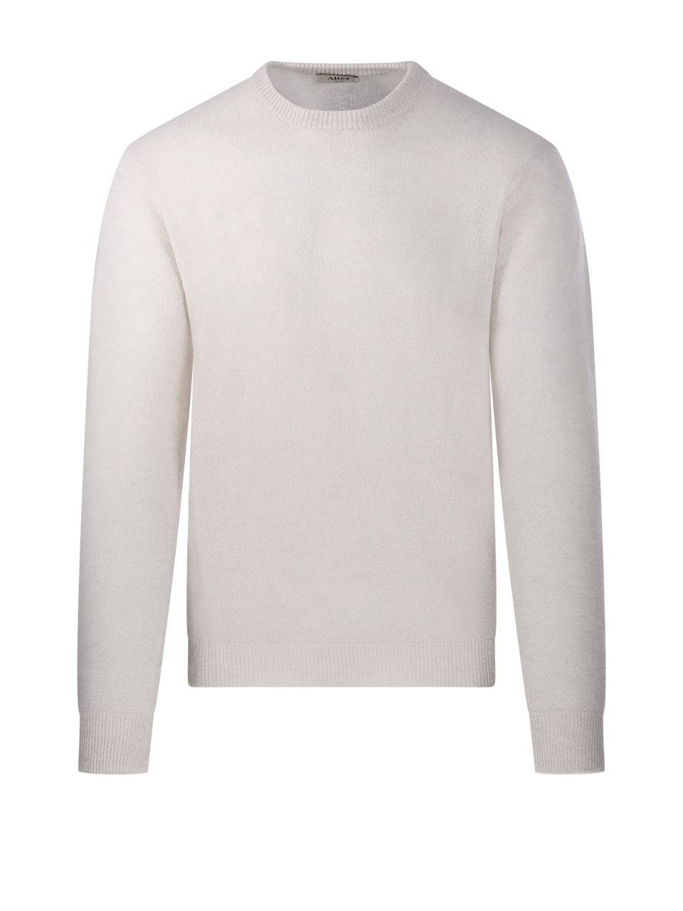 MEN ALTEA WHITE VIRGIN WOOL SWEATER