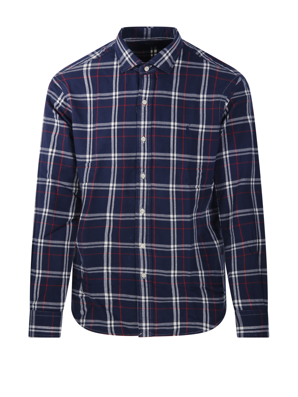 MEN RALPH LAUREN BLUE COTTON SHIRT