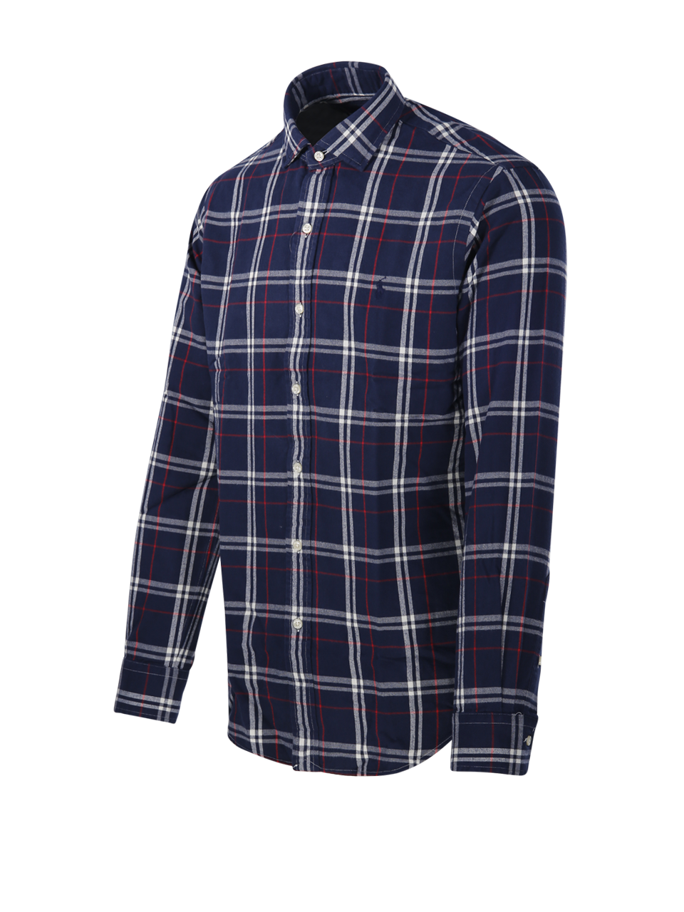 MEN RALPH LAUREN BLUE COTTON SHIRT