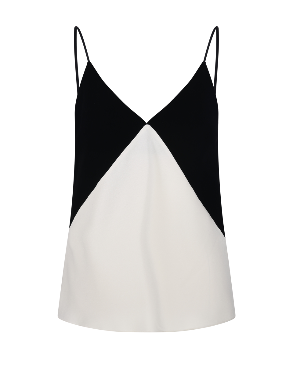 WOMAN FORTE FORTE BLACK ACETATE SLIP TOP