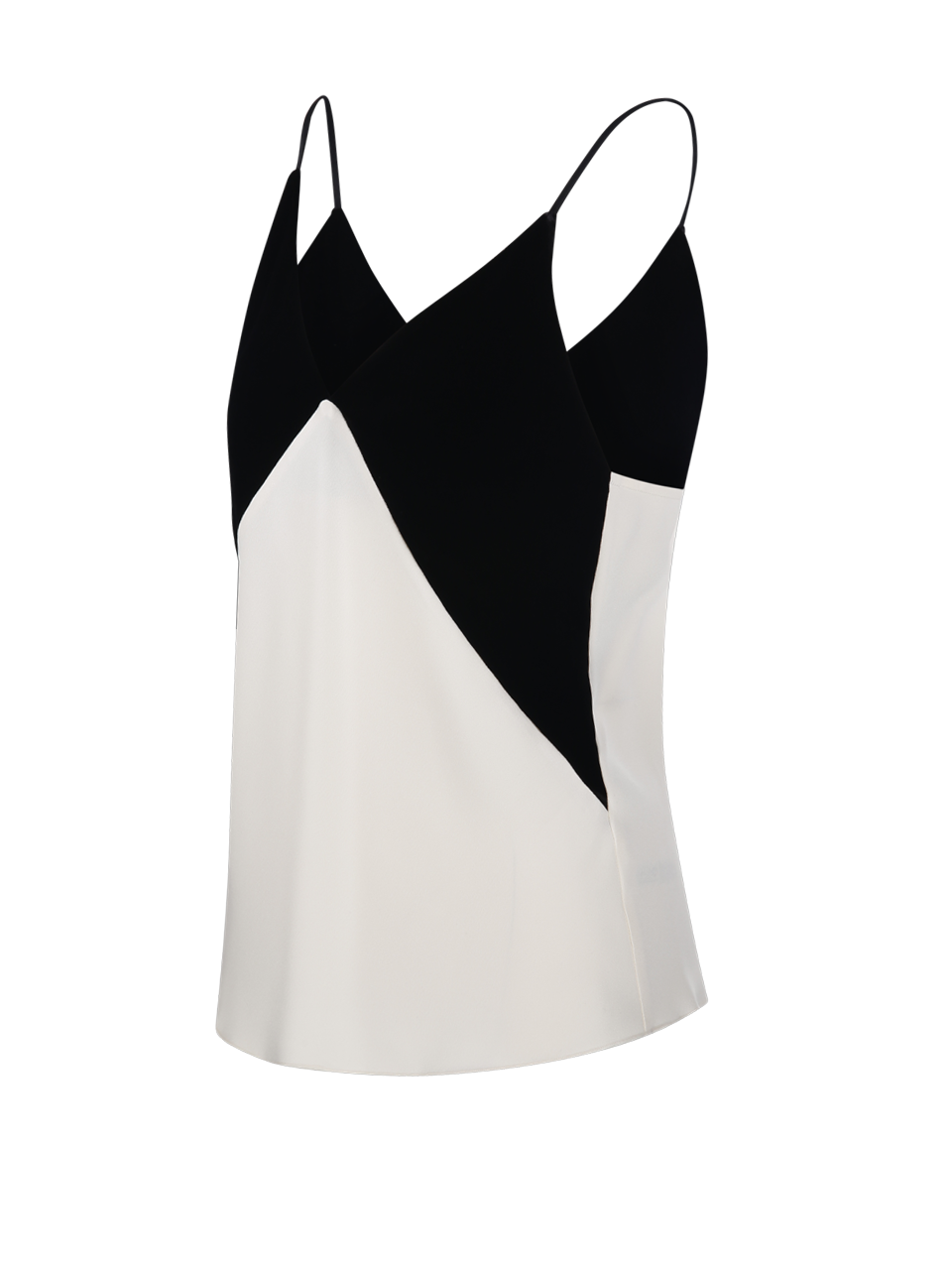 WOMAN FORTE FORTE BLACK ACETATE SLIP TOP