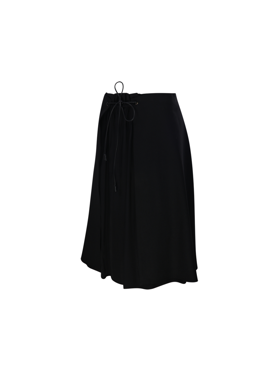 WOMAN MONCLER BLACK VIRGIN WOOL SKIRT