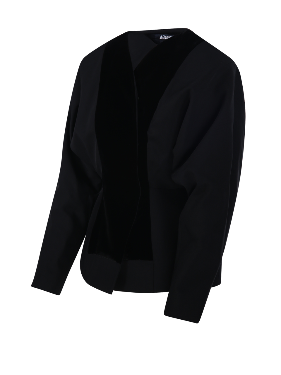 WOMAN JACQUEMUS BLACK VIRGIN WOOL LA VESTE PALOMA JACKET