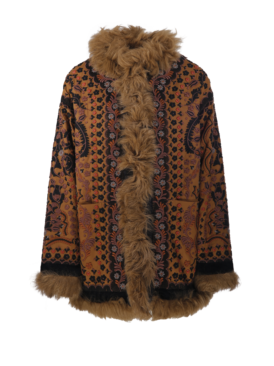 WOMAN ANTIK BATIK BROWN COTTON IVAN JACKET