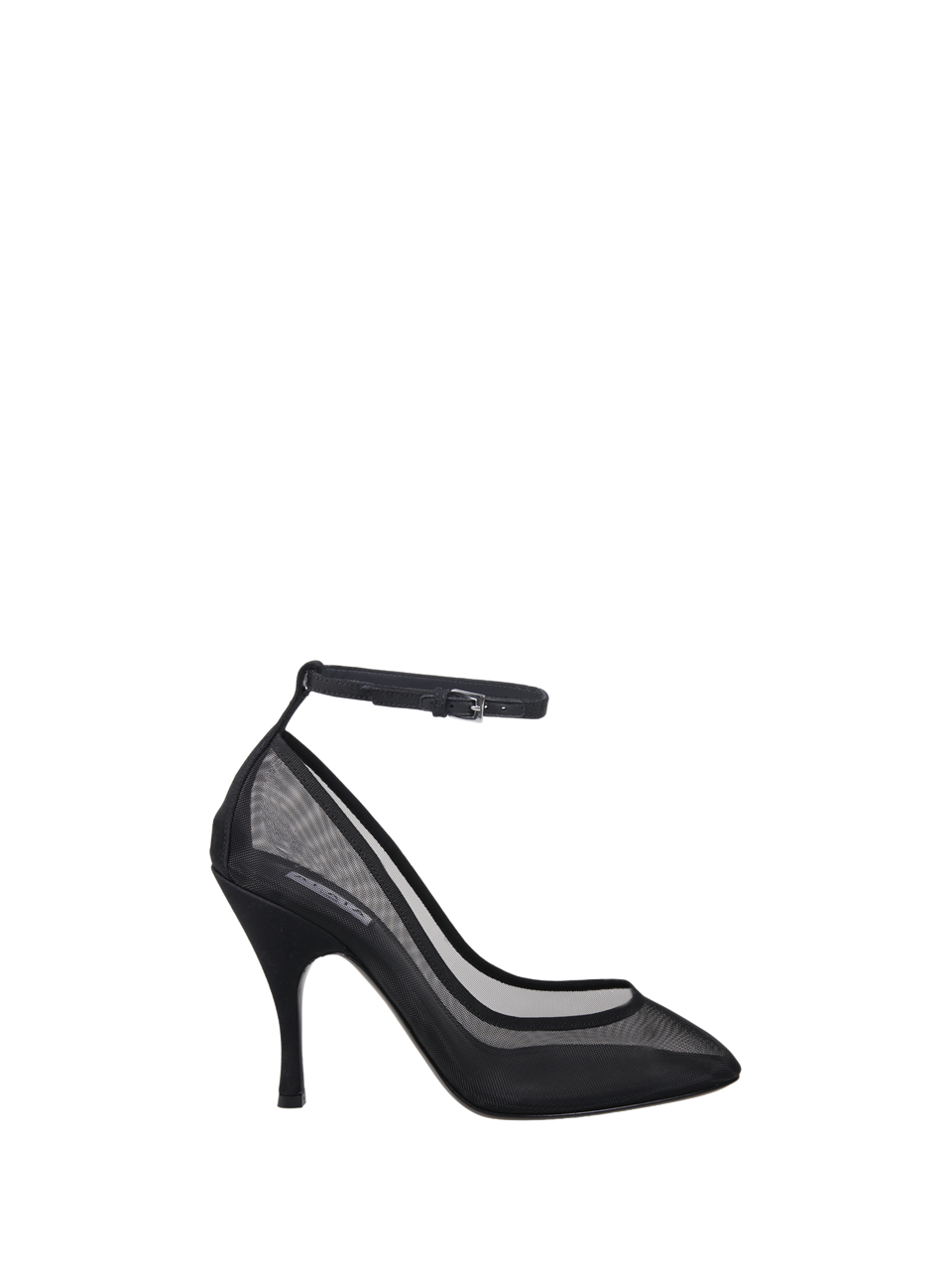 WOMAN ALAIA BLACK POLYESTER NUDE PUMPS 