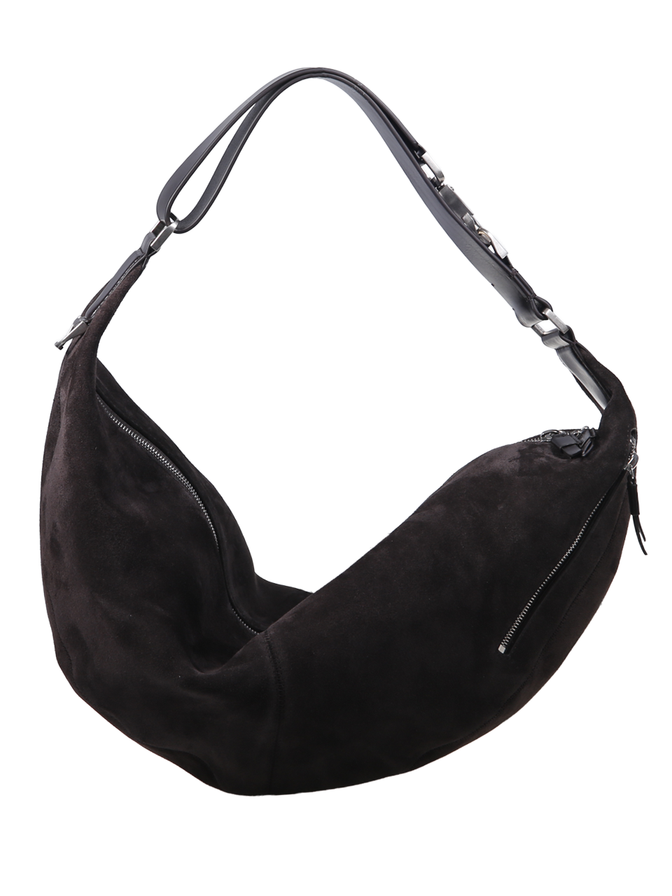 DONNA LEMAIRE BORSA QUIVER CLIP IN PELLE MARRONE 