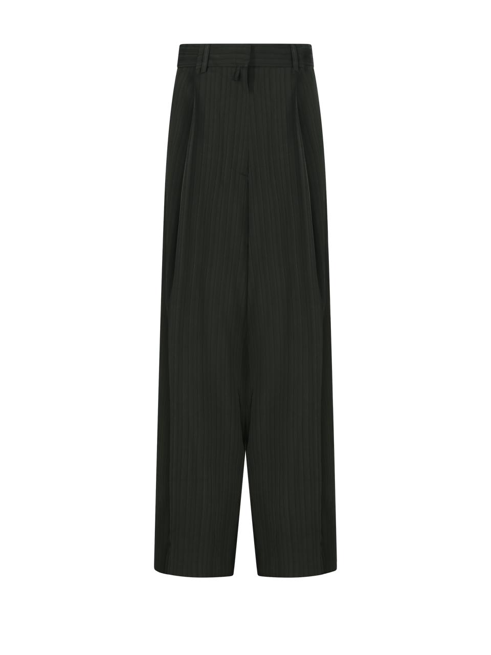 WOMAN DRIES VAN NOTEN GREEN VISCOSE PODIUM PANT