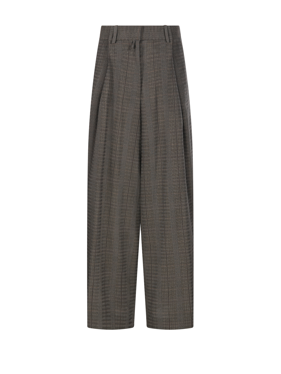WOMAN DRIES VAN NOTEN GREY VISCOSE PODIUM PANT