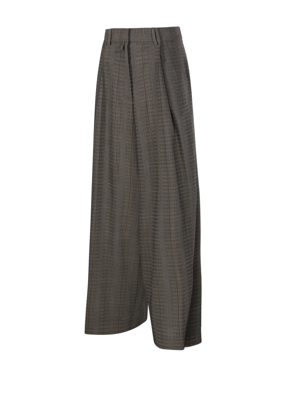 WOMAN DRIES VAN NOTEN GREY VISCOSE PODIUM PANT
