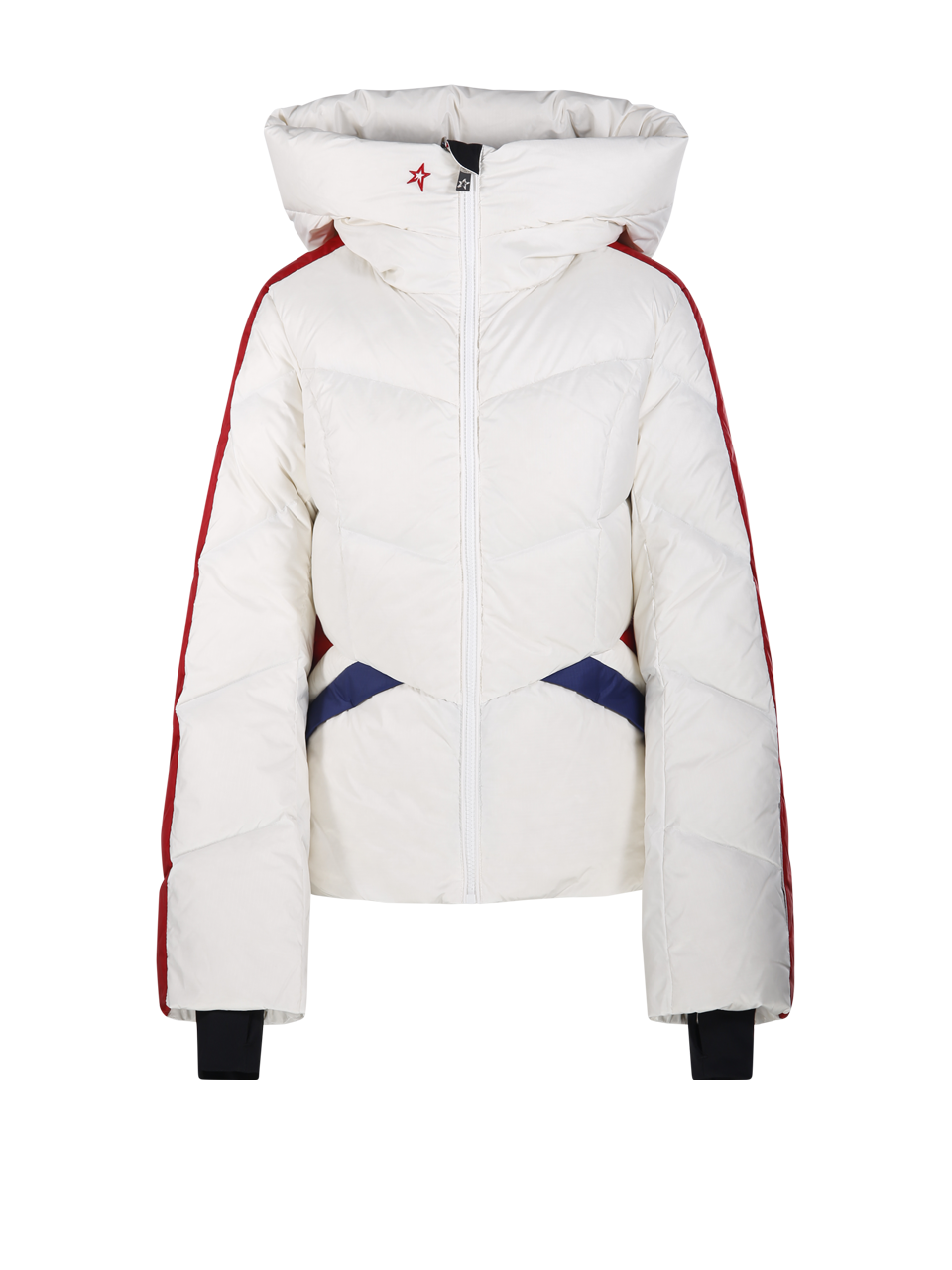 WOMAN PERFECT MOMENT WHITE RECYCLED NYLON SKI DUVET JACKET