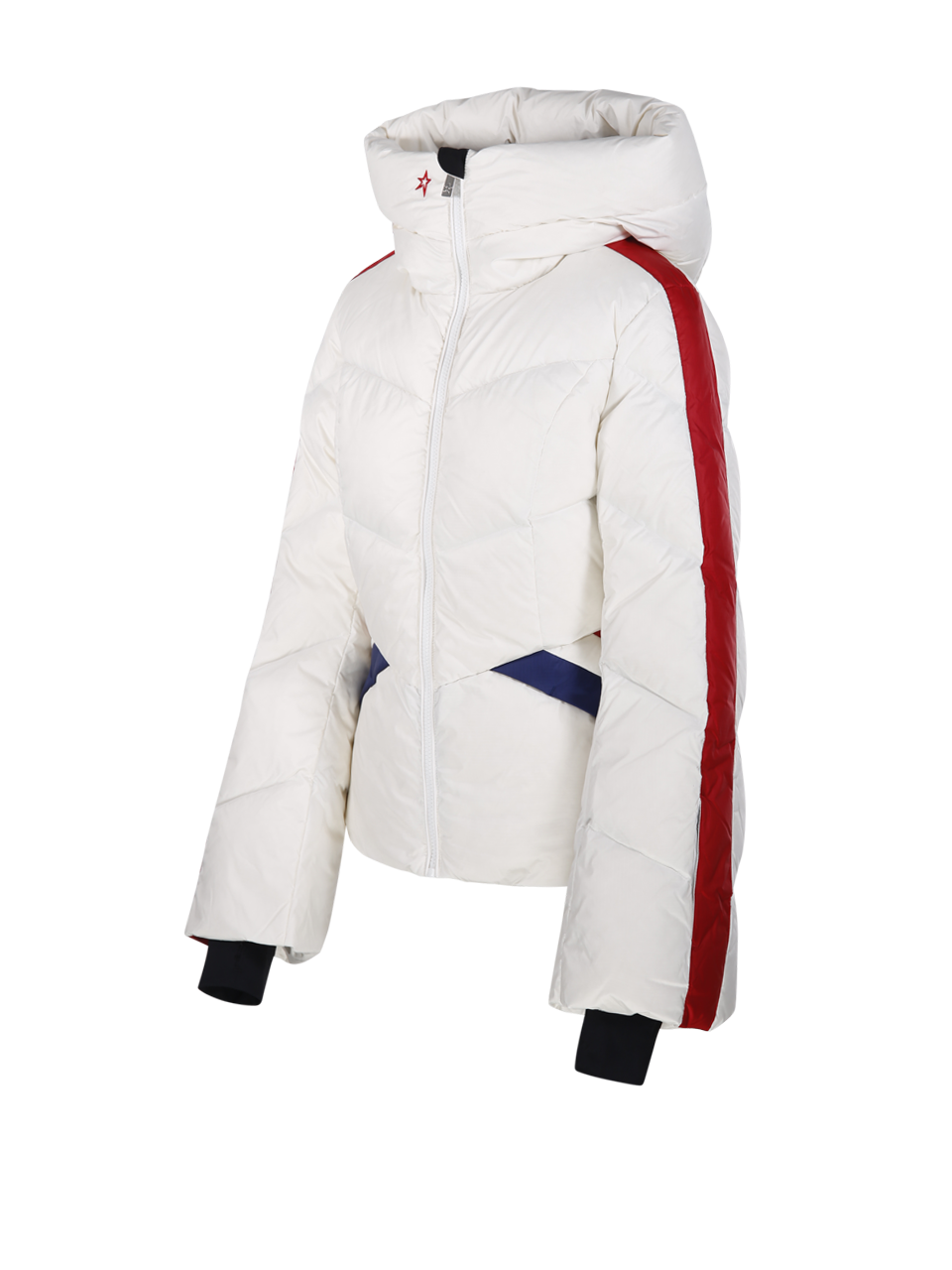 WOMAN PERFECT MOMENT WHITE RECYCLED NYLON SKI DUVET JACKET