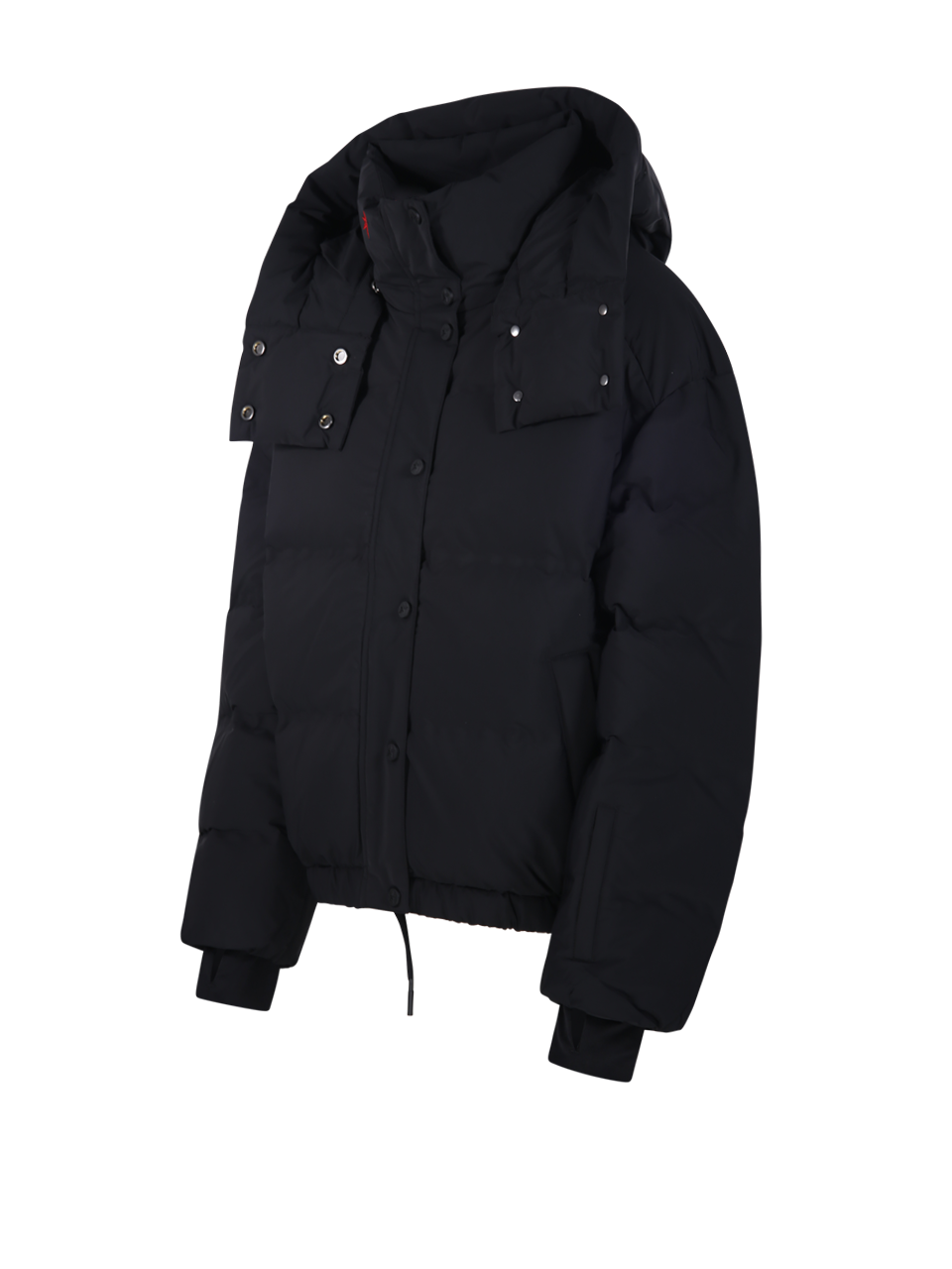 WOMAN PERFECT MOMENT BLACK NYLON MOMENTS JACKET