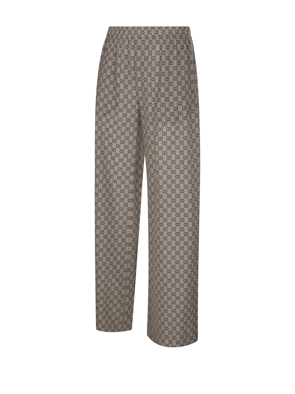WOMAN GUCCI BEIGE SILK PANT