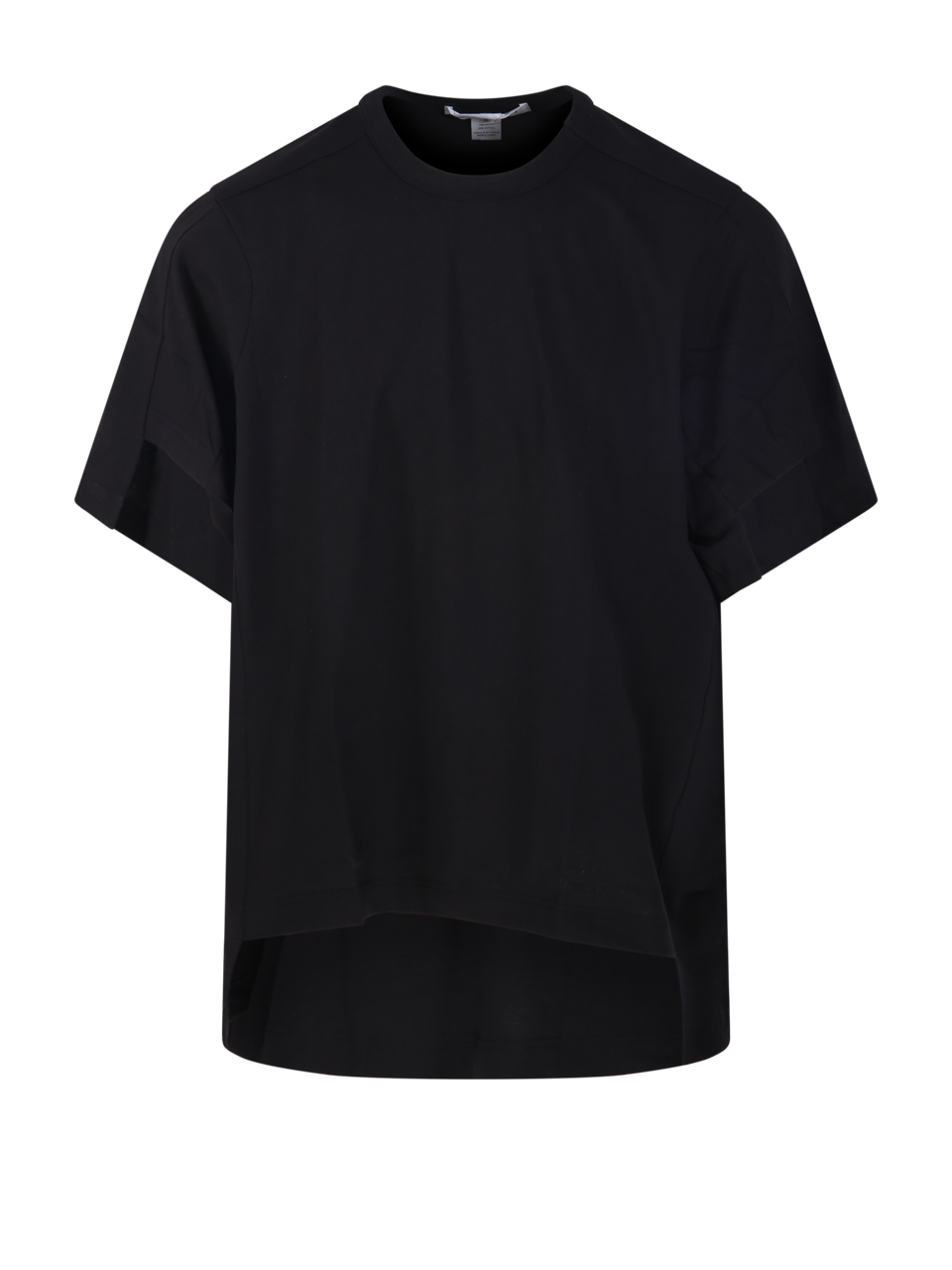 MEN COMME DES GARCONS SHIRT BLACK COTTON T-SHIRT