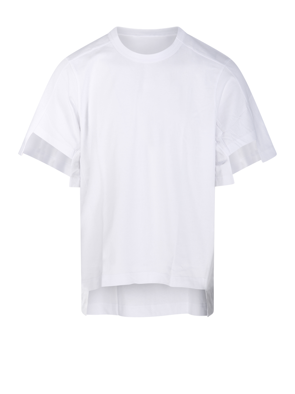 MEN COMME DES GARCONS SHIRT WHITE COTTON T-SHIRT