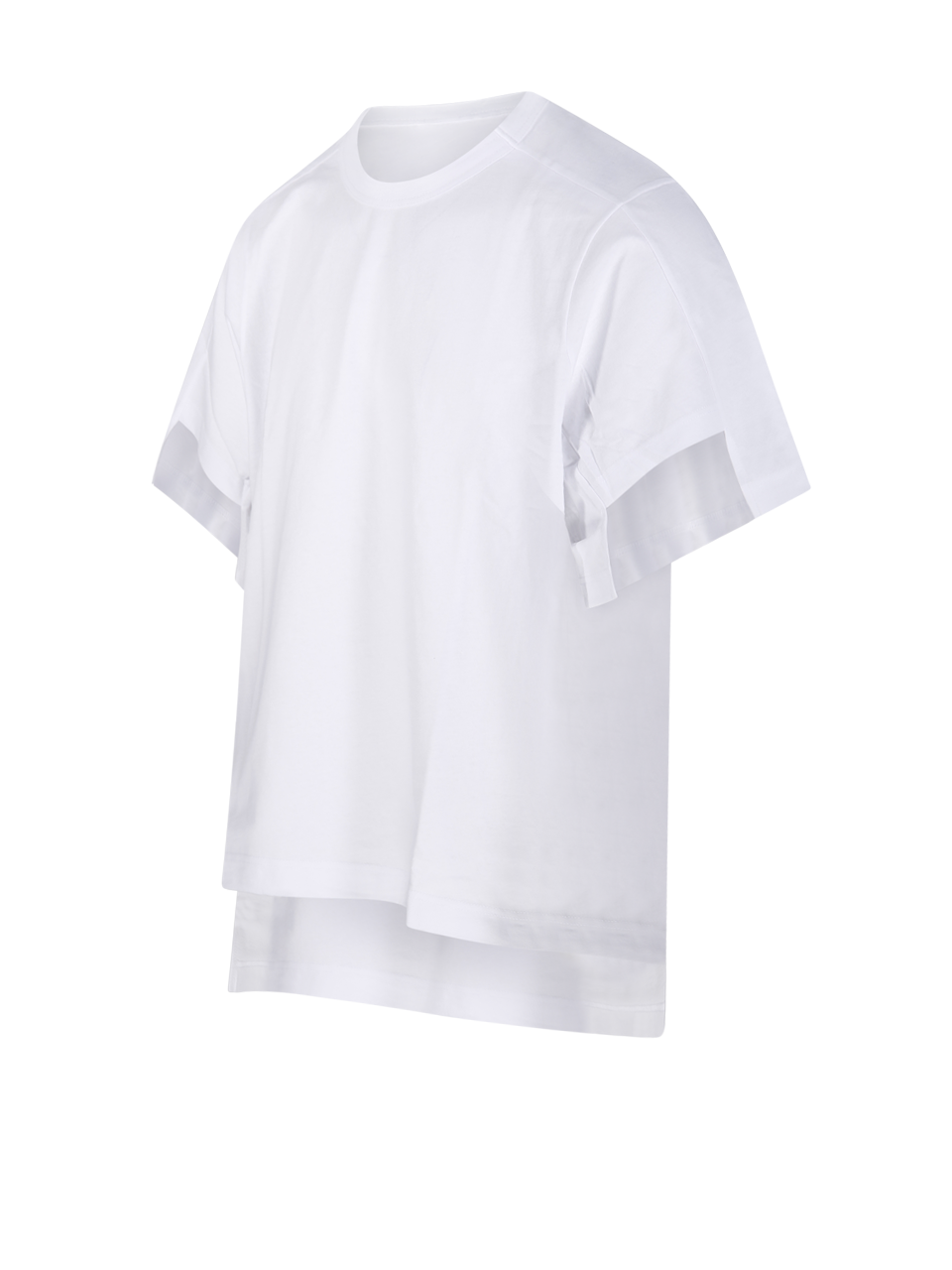 MEN COMME DES GARCONS SHIRT WHITE COTTON T-SHIRT