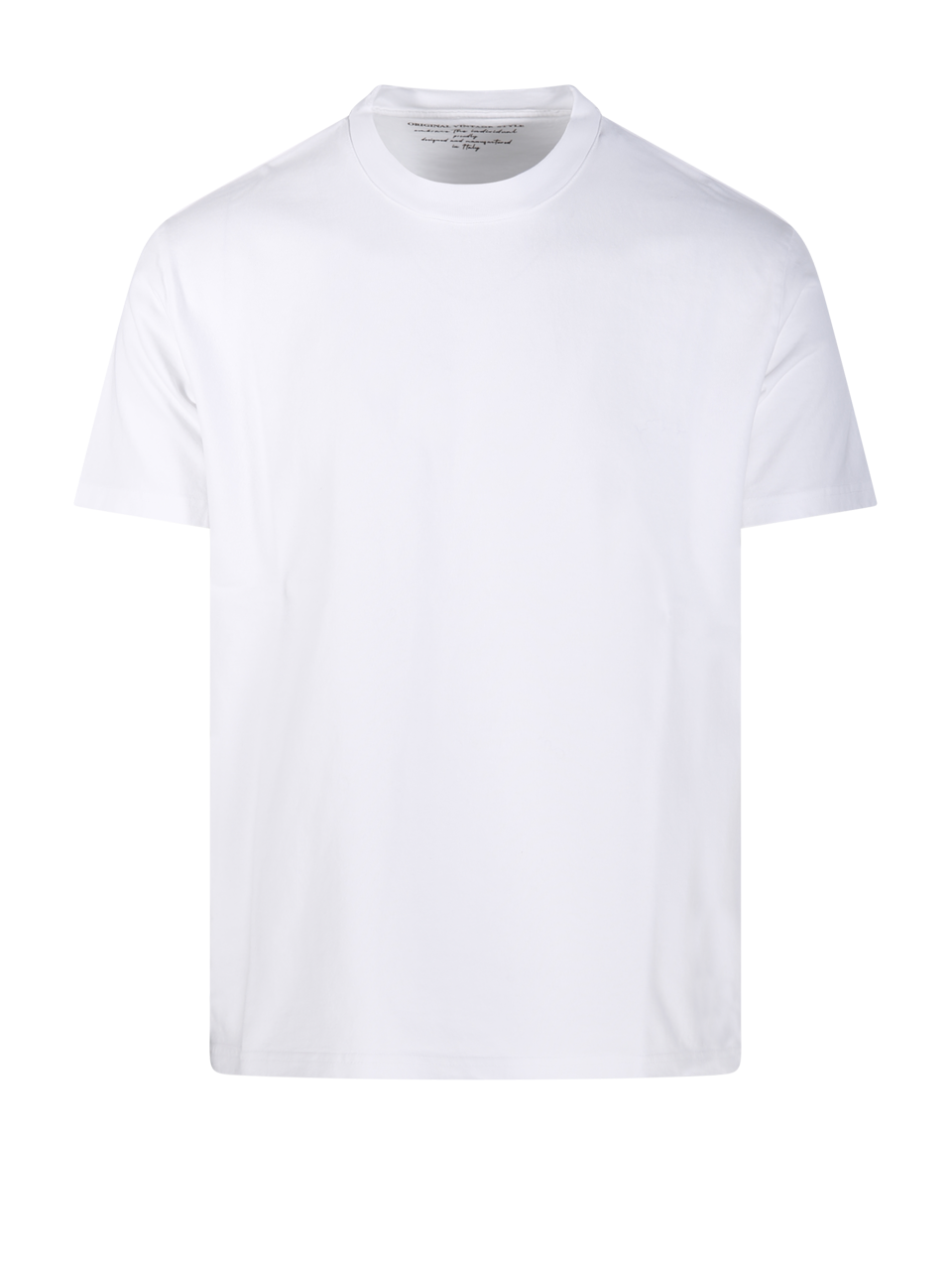 UOMO ORIGINAL VINTAGE STYLE T-SHIRT IN COTONE BIANCO 