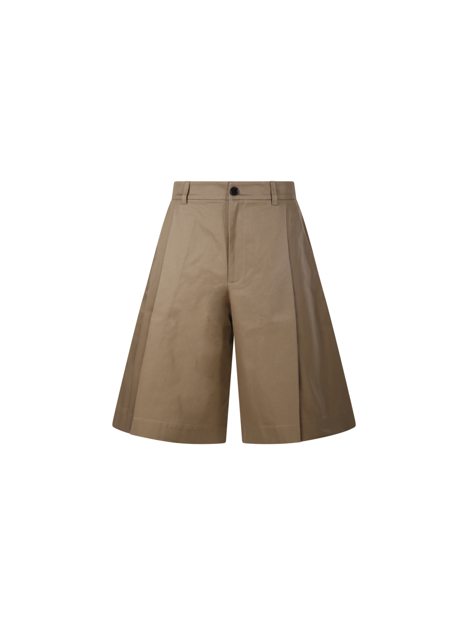 WOMAN SIBEL SARAL BEIGE COTTON BERMUDA