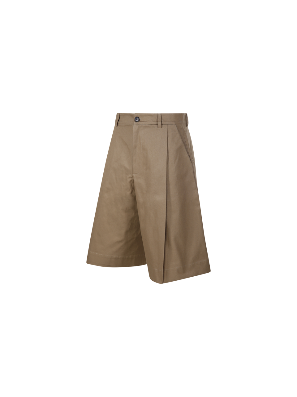 WOMAN SIBEL SARAL BEIGE COTTON BERMUDA