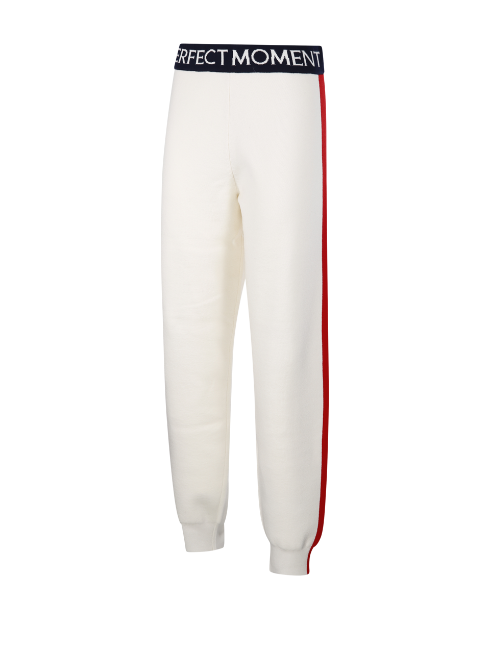 DONNA PERFECT MOMENT PANTALONI LA TOUR KNITTED SKI IN LANA BIANCA 