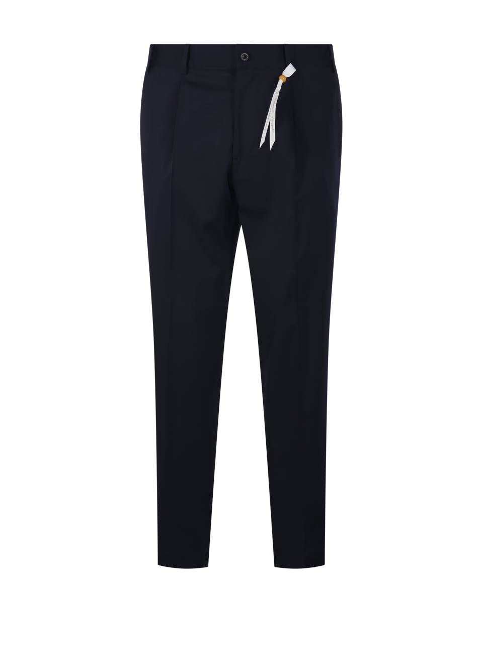 UOMO SANTANIELLO PANTALONI IRNO IN POLIESTERE BLU 