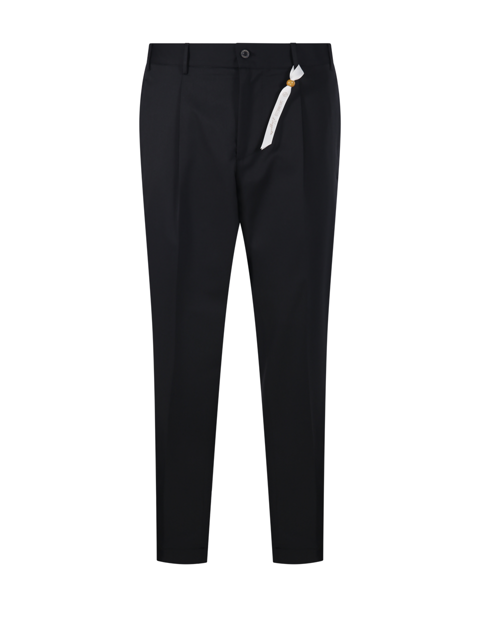 UOMO SANTANIELLO PANTALONI IRNO IN POLIESTERE NERO 
