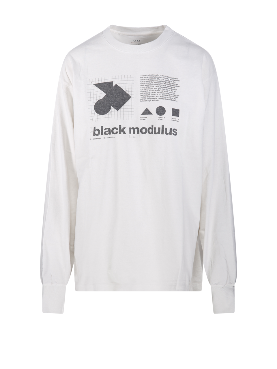 ROUND SHAPE DYED L/S T-SHIRT