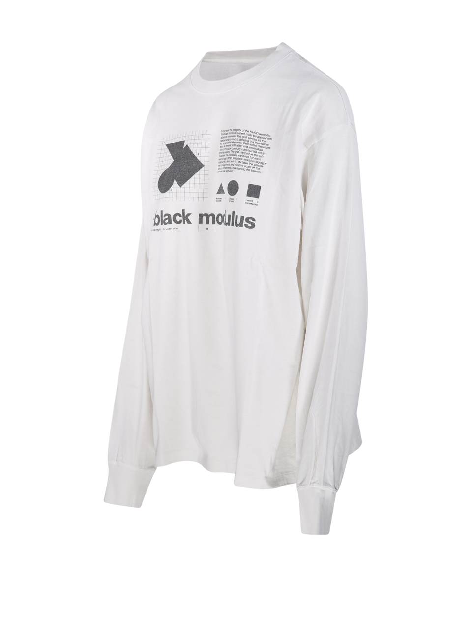 ROUND SHAPE DYED L/S T-SHIRT