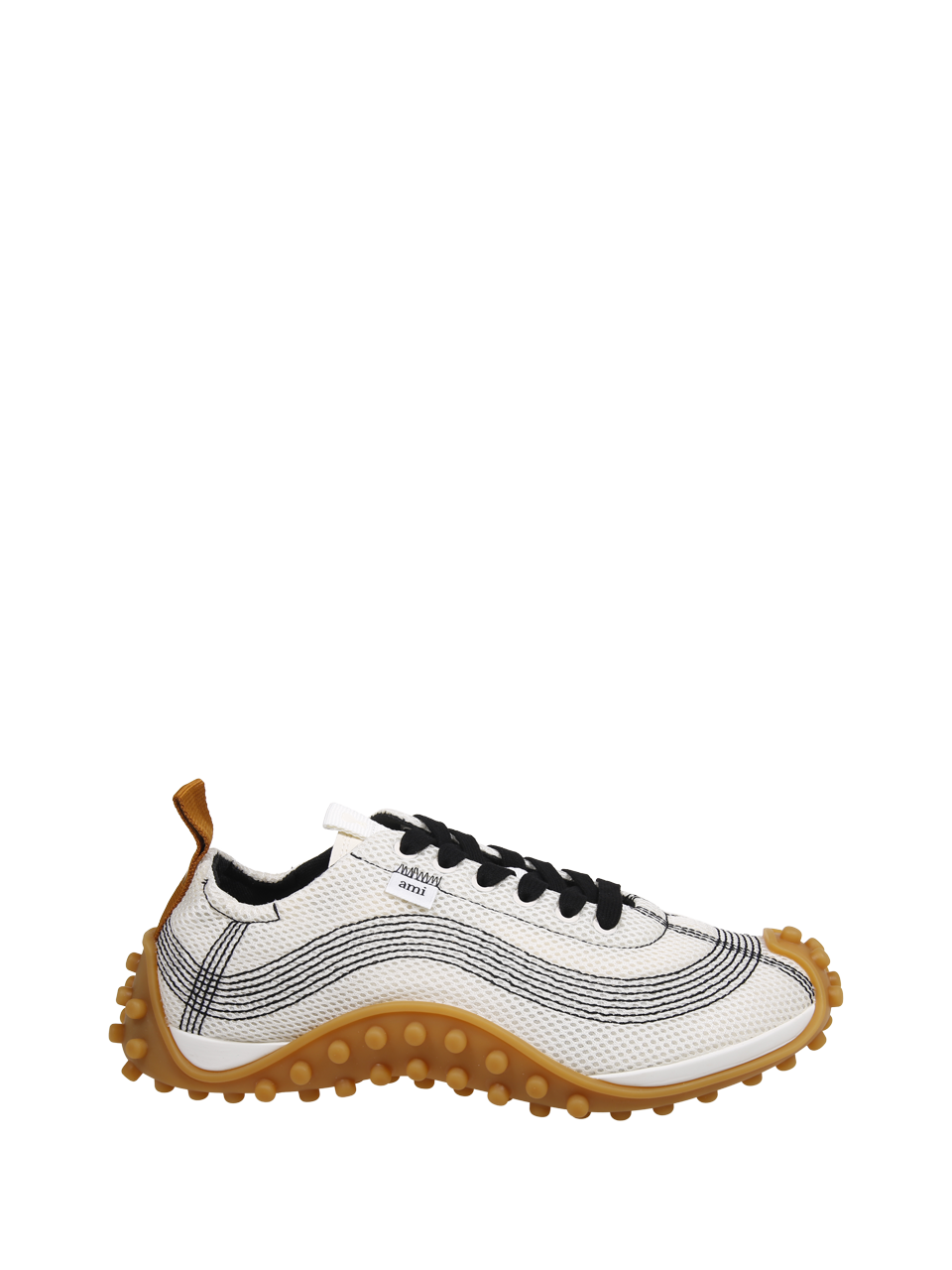 WOMAN AMI NUDE POLYESTER MIRAGE SNEAKER
