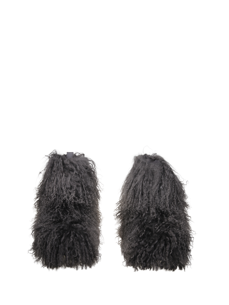 DONNA UGG STIVALE W CLASSIC SHORT FLUFF MOMMA IN PELLE GRIGIA 