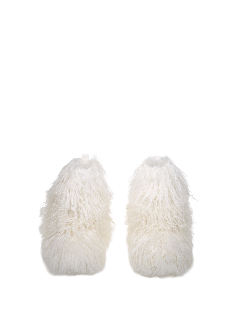 DONNA UGG STIVALE W CLASSIC SHORT FLUFF MOMMA IN PELLE BIANCA 