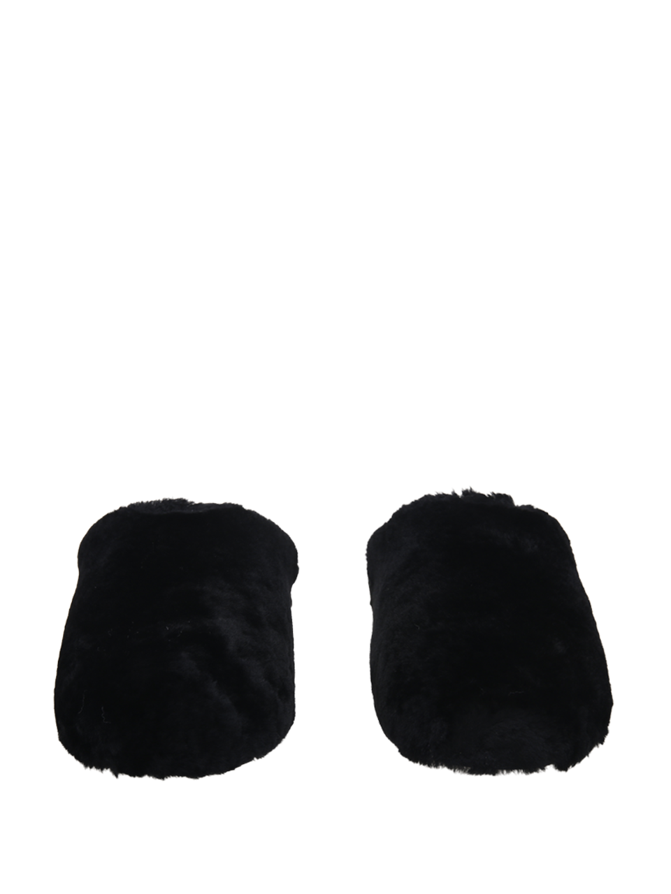 DONNA UGG CIABATTA  W ELEA FLUFFED IN PELLE NERA 