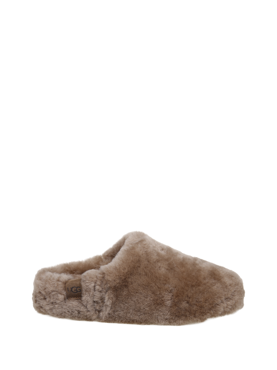 DONNA UGG CIABATTA  W ELEA FLUFFED IN PELLE BEIGE 