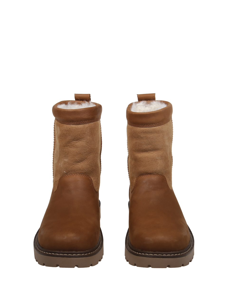 UOMO UGG STIVALI M BIRCH BOOT II IN PELLE MARRONE 