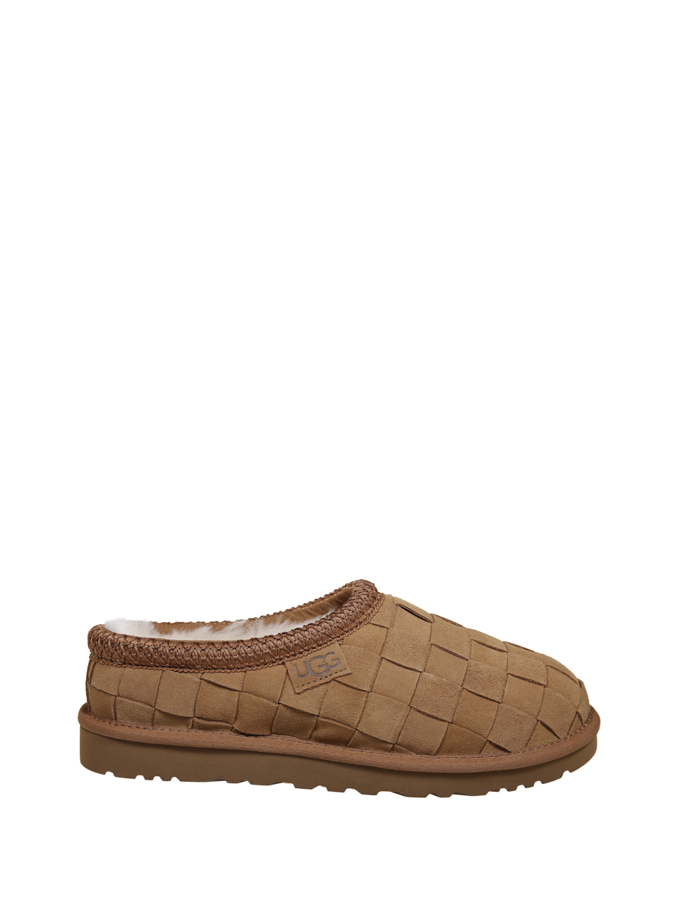 DONNA UGG CIABATTA  W ELEA FLUFFED IN PELLE BEIGE 
