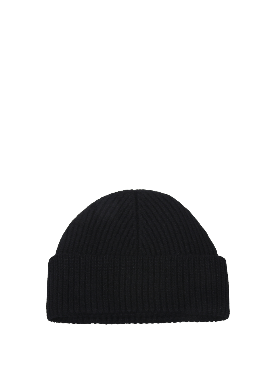 WOMAN AMI BLACK WOOL QUOTA - BEANIE WITH RED AMI DE COEUR