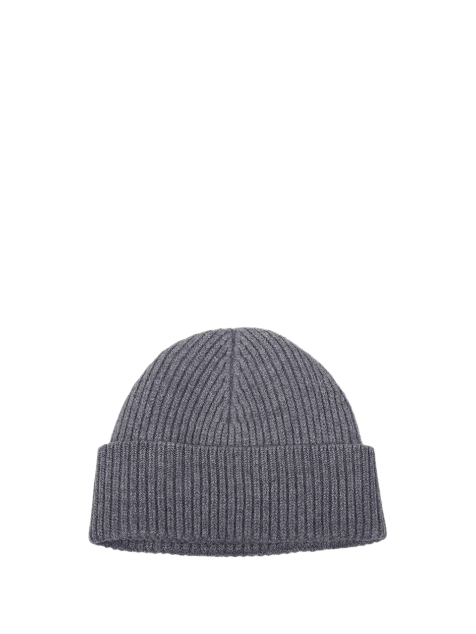 DONNA AMI CAPPELLINO CONTRASTED AMI DE COEUR IN LANA GRIGIO 