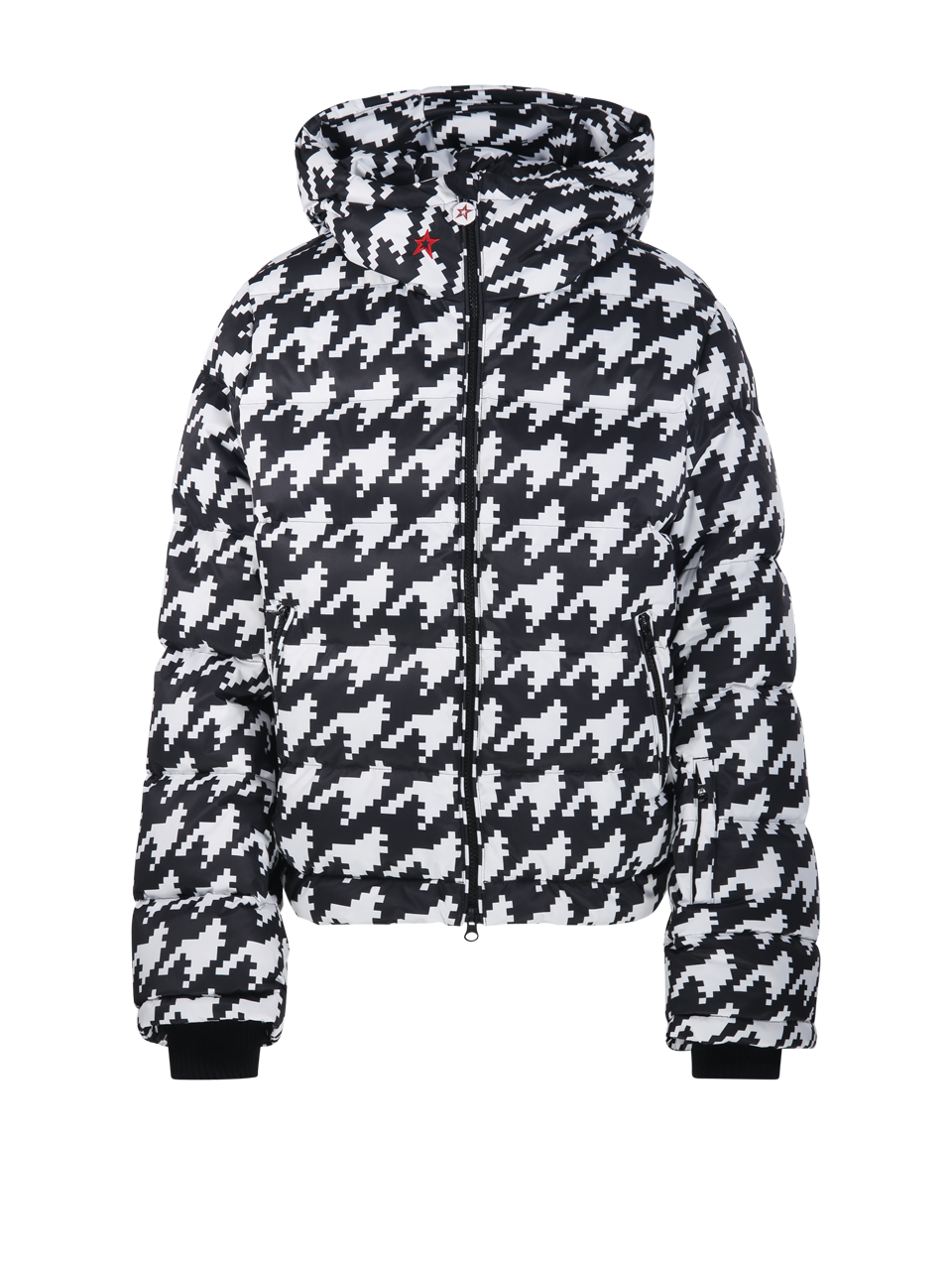 DONNA  PERFECT MOMENT PIUMINO POLAR DA SKI IN NYLON NERO